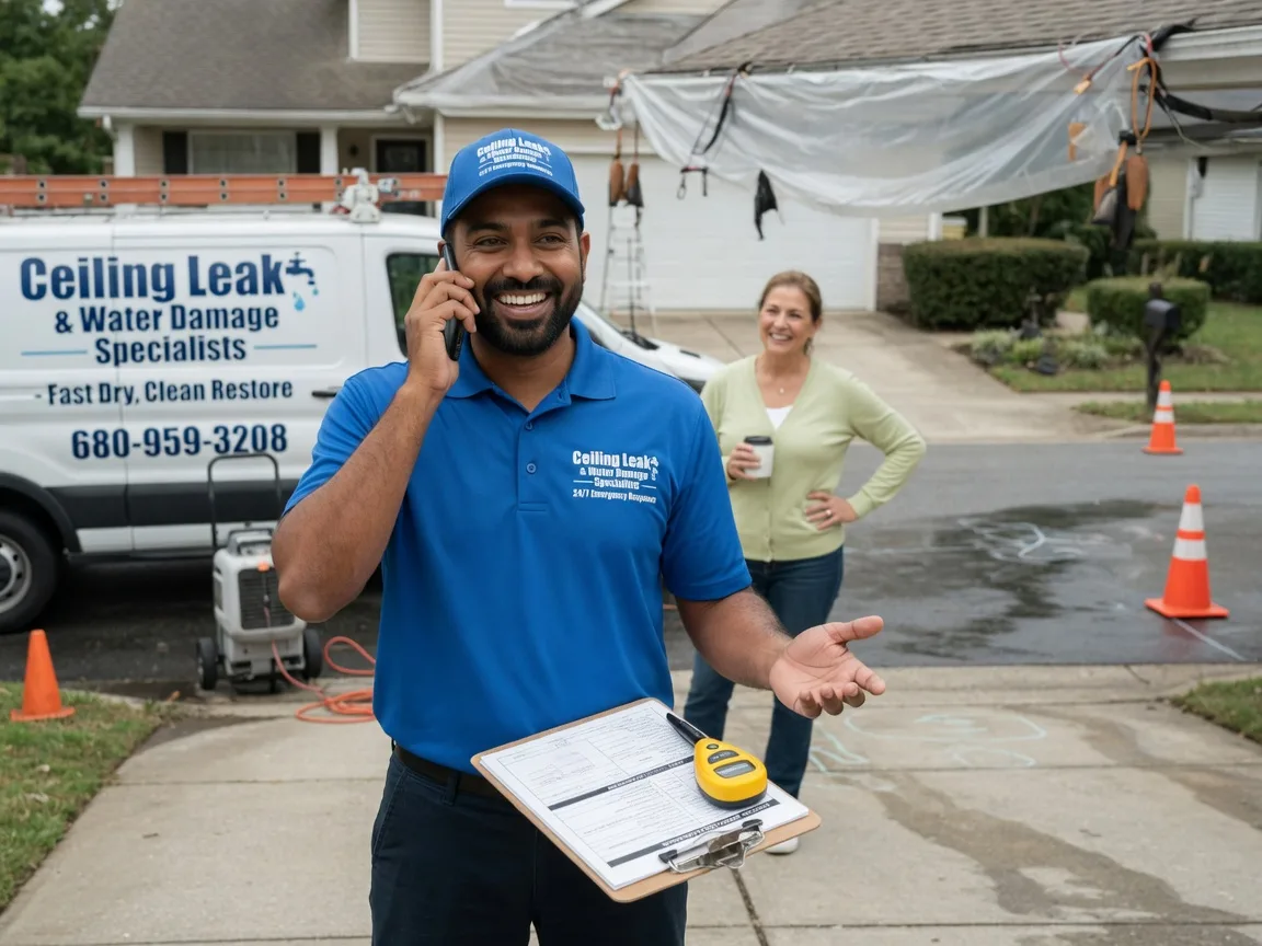 Ceiling Leak Cleanup Lacombe, LA FAQs